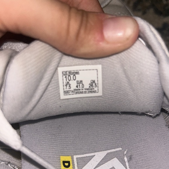 Vans gray patchwork old skool. - Picture 5 of 5